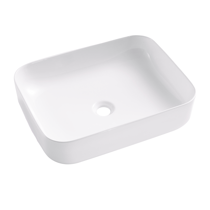 Rubi 20" Rectangular Vessel Sink White – RLV5010BL