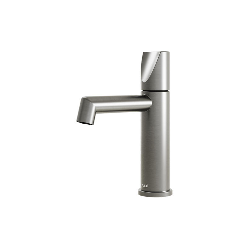 Rubi Moon Single Hole Lav. Faucet With Push Drain Stainless Steel - RMO11IX