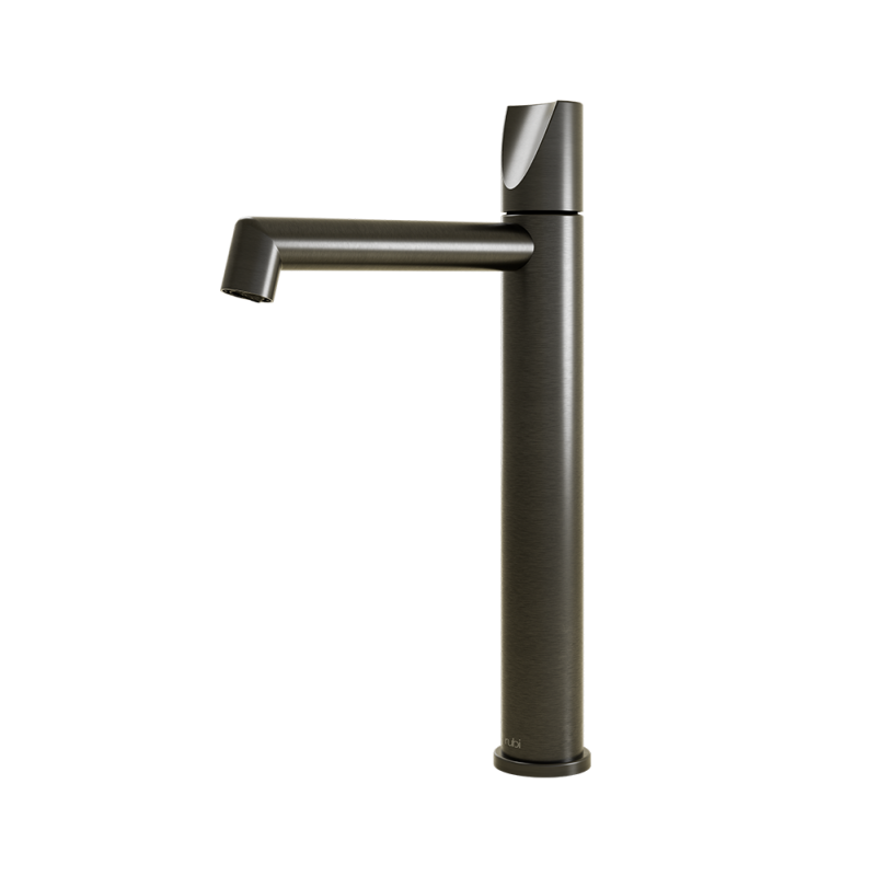 Rubi Moon Vessel Lav. Faucet With Push Drain Gunmetal - RMO11XGM