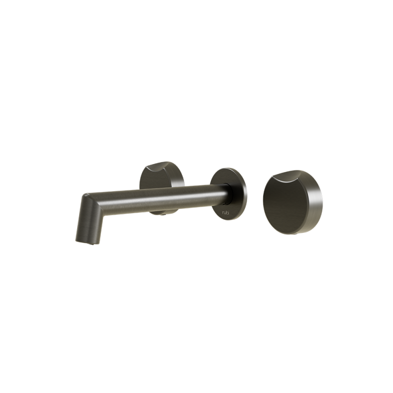 Rubi Moon Wall Mount Lav. Faucet Without Drain Gunmetal - RMO17WDGM