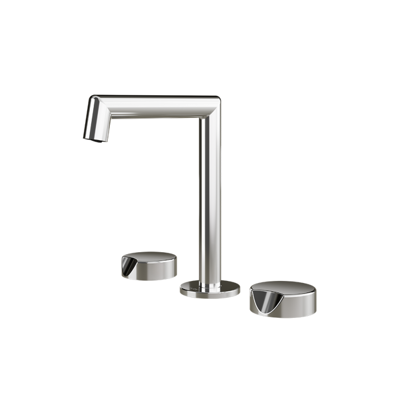 Rubi Moon Widespread Lav. Faucet With Push Drain Chrome - RMO18CC