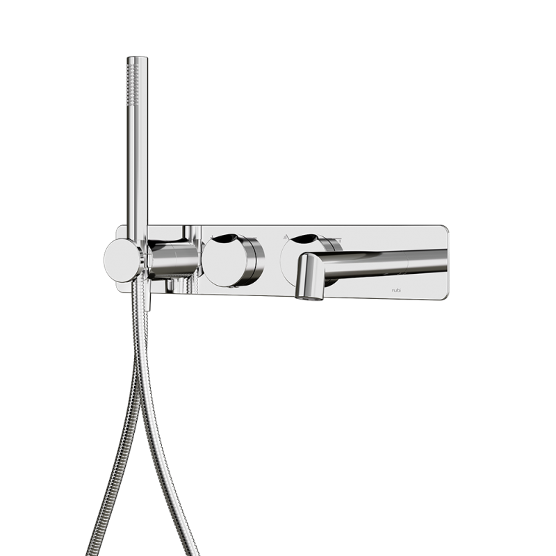 Rubi Moon Wall Mount Tub Faucet Chrome - RMO32DCC