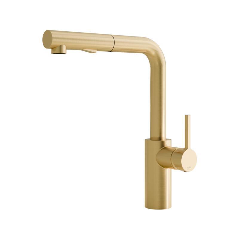 Rubi Noto Pull Down Kitchen Faucet Brushed Gold - RNTO91D2OR