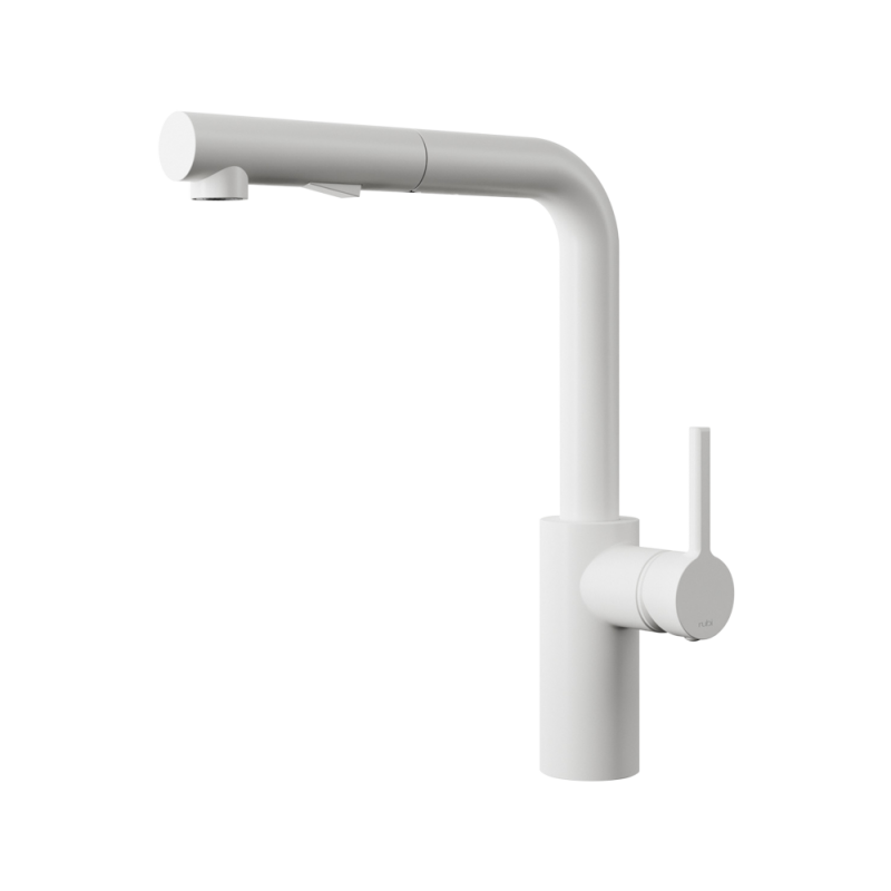 Rubi Noto Pull Down Kitchen Faucet White - RNTO91D2WH