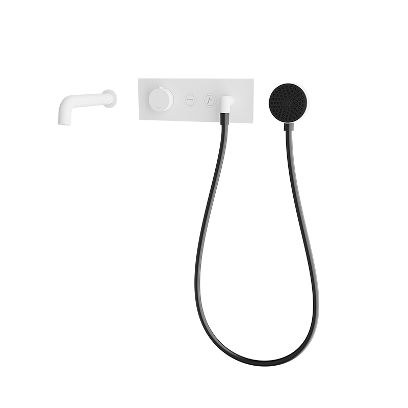 Rubi ON Wall Mount Tub Faucet White - RON32WH