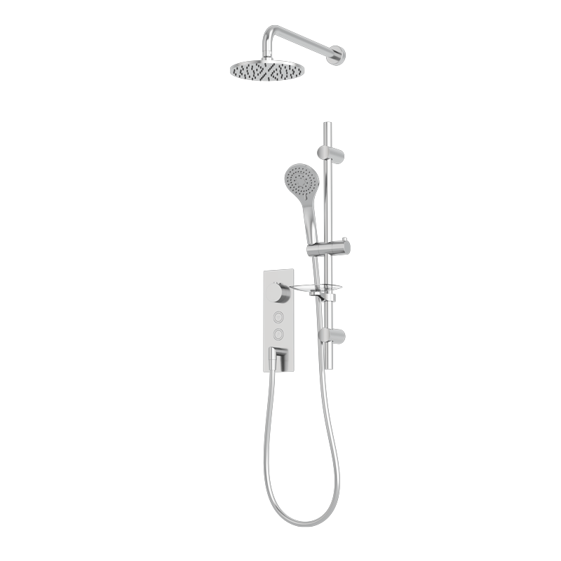 Rubi ON Thermostatic Two Function Shower System Chrome - RON857CC