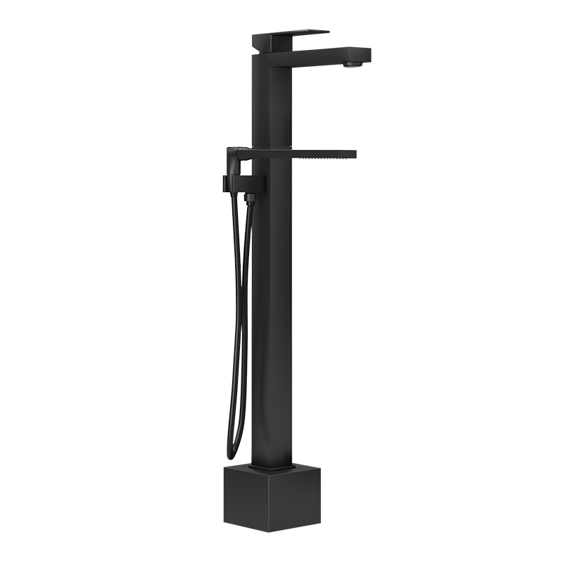 Rubi Quatro Freestanding Tub Faucet Matte Black - RQT21XD2BK