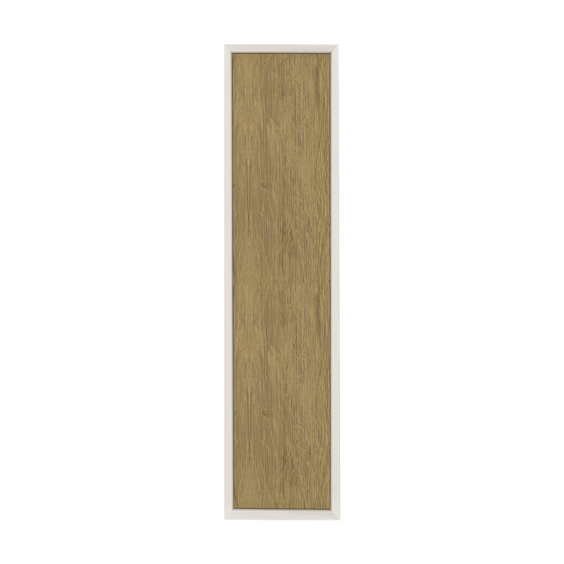 Rubi Marea 16" Wall Hung Reversible Linen Cabinet Matte White & Oak – RTO400LMBLO