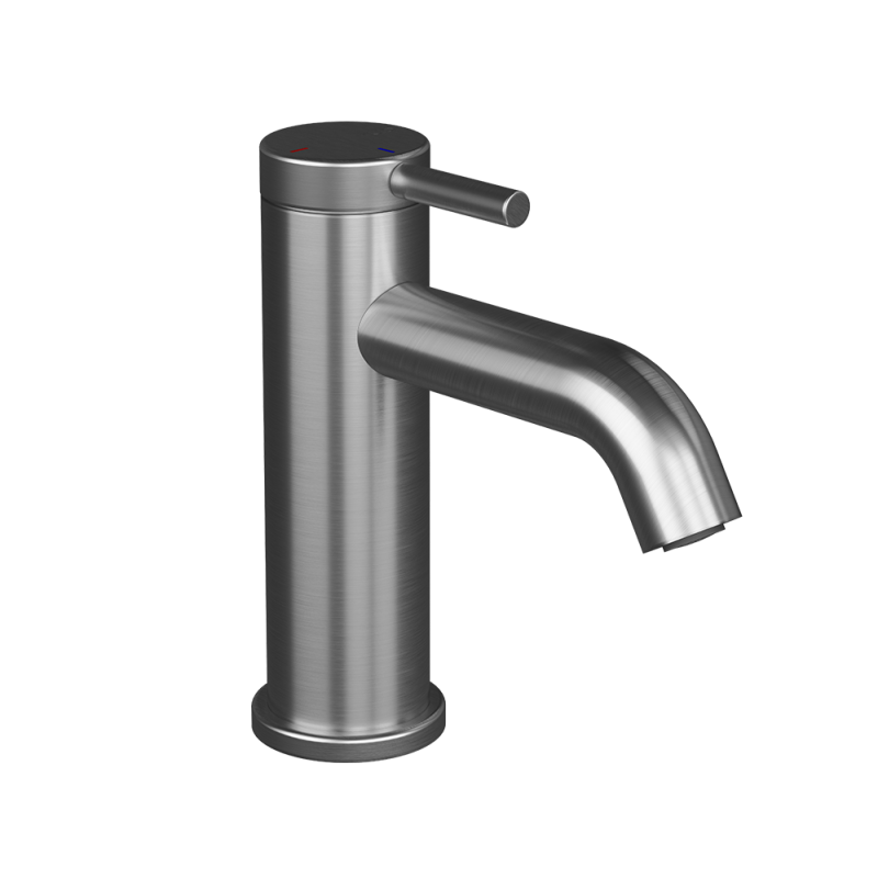 Rubi Vertigo Single Hole Lav. Faucet Without Drain Stainless Steel - RVT11WDIX