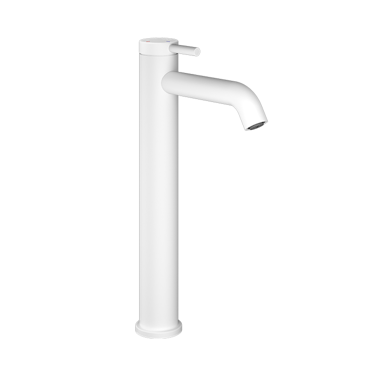 Rubi Vertigo Vessel Lav. Faucet Without Drain White - RVT11XWDWH