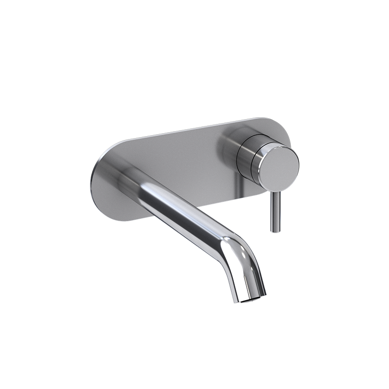 Rubi Vertigo Wall Mount Lav. Faucet Without Drain Chrome - RVT17WDCC