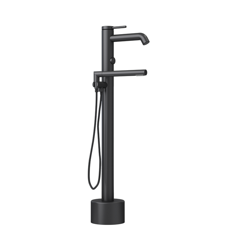 Rubi Vertigo Freestanding Tub Faucet Matte Black - RVT21XDBK