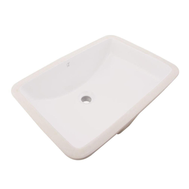 Pearl KASU-SC Kara Beige Rectangle Undermount Bathroom Sink - GBC216BE