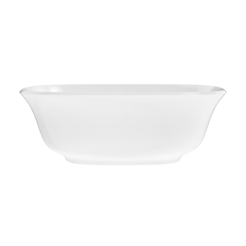Neptune Arta 6731 Acrylic Freestanding Center Drain Bathtub in White – 220419-000-001-000