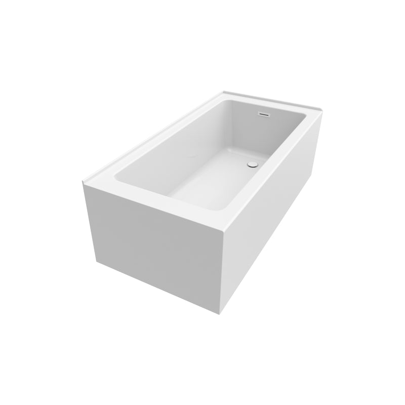 Neptune Clermont 3060 IFS AFR Acrylic Right Corner Right-Hand Drain Bathtub in White – 220473-000-001-114