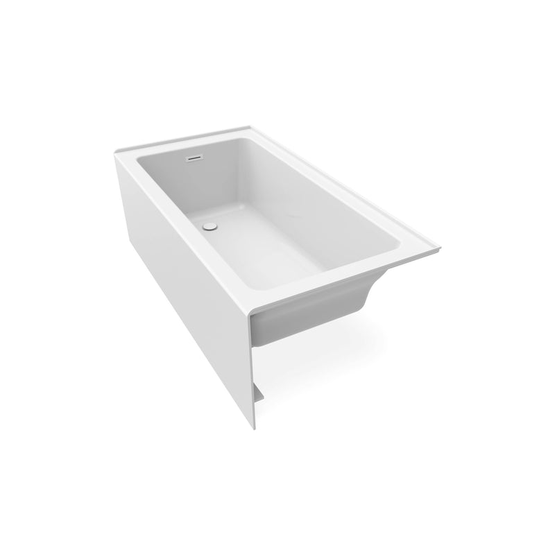 Neptune Clermont 3060 IFS AFR Acrylic Alcove Left-Hand Drain Bathtub in White – 220445-000-001-111