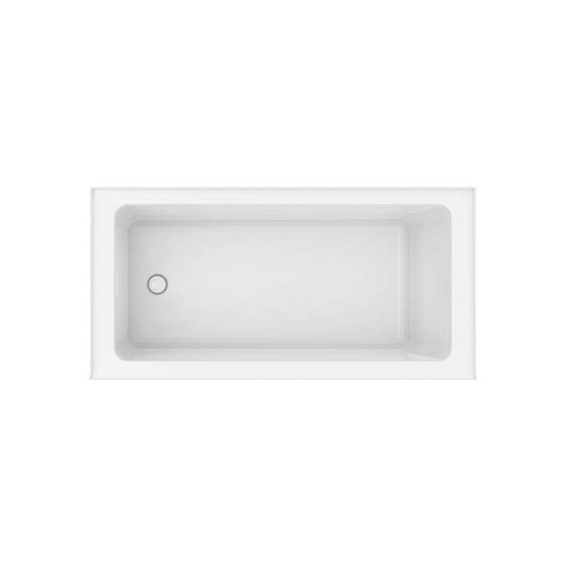 Neptune Clermont 3060 IFS AFR Acrylic Alcove Left-Hand Drain Bathtub in White – 220445-000-001-111