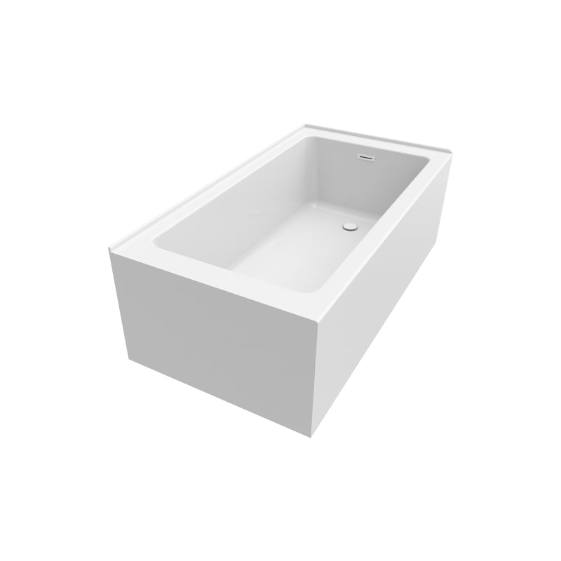 Neptune Clermont 3260 IFS AFR Acrylic Right Corner Right-Hand Drain Bathtub in White – 220474-000-001-114