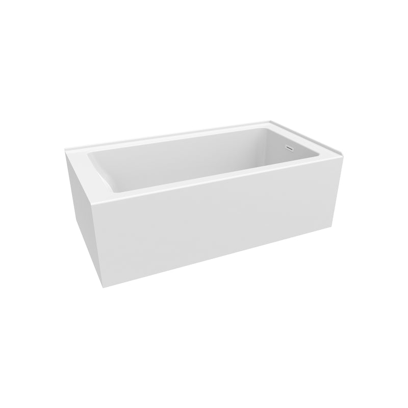 Neptune Clermont 3260 IFS AFR Acrylic Right Corner Right-Hand Drain Bathtub in White – 220474-000-001-114
