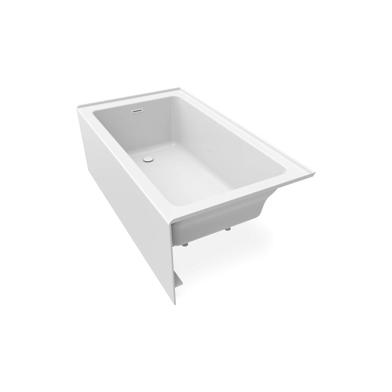 Neptune Clermont 3260 IFS AFR Acrylic Alcove Left-Hand Drain Bathtub in White – 220446-000-001-111