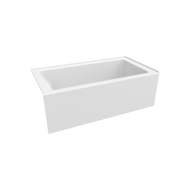 Neptune Clermont 3260 IFS AFR Acrylic Alcove Right-Hand Drain Bathtub in White – 220446-000-001-112