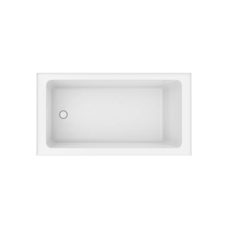 Neptune Clermont 3260 IFS AFR Acrylic Alcove Left-Hand Drain Bathtub in White – 220446-000-001-111