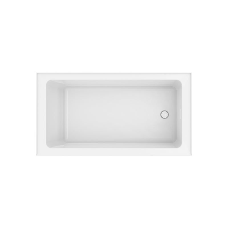 Neptune Clermont 3260 IFS AFR Acrylic Alcove Right-Hand Drain Bathtub in White – 220446-000-001-112