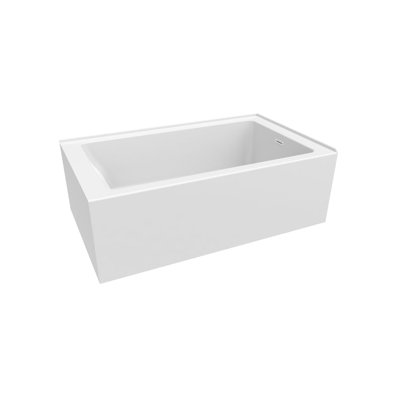 Neptune Clermont 3660 IFS AFR Acrylic Right Corner Right-Hand Drain Bathtub in White – 220475-000-001-114