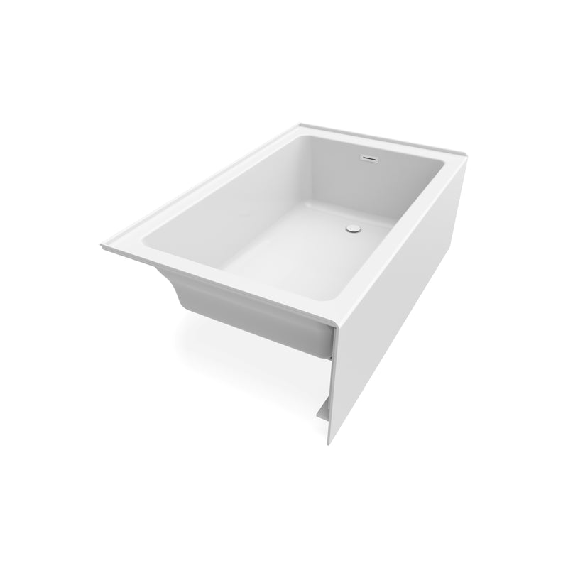 Neptune Clermont 3660 IFS AFR Acrylic Alcove Right-Hand Drain Bathtub in White – 220447-000-001-112