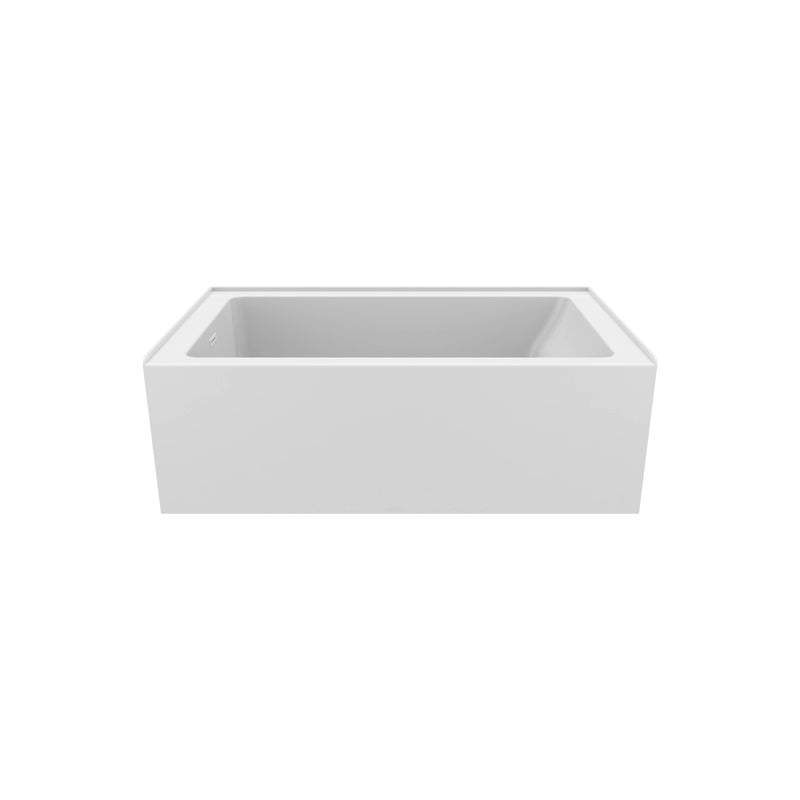Neptune Clermont 3660 IFS AFR Acrylic Alcove Left-Hand Drain Bathtub in White – 220447-000-001-111