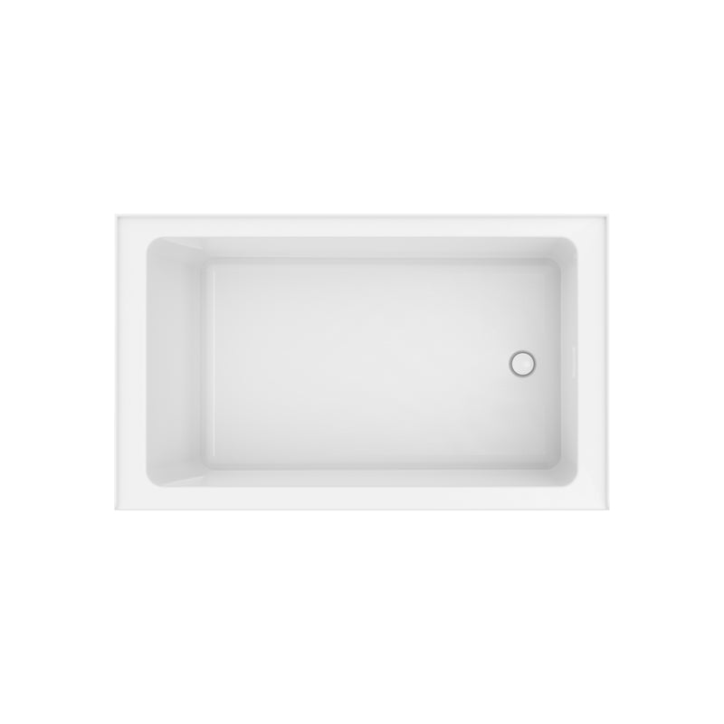 Neptune Clermont 3660 IFS AFR Acrylic Alcove Right-Hand Drain Bathtub in White – 220447-000-001-112