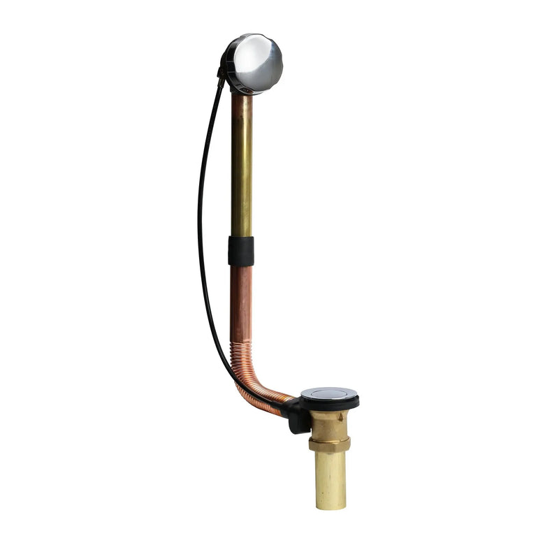 Neptune D105 Copper Mechanical Tub Drain Chrome – OPT22020