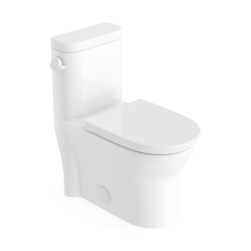 Neptune Florence 4.8L Side Flush One-Piece Toilet in White – 220290-000-264-000