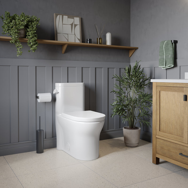 Neptune Florence 4.8L Side Flush One-Piece Toilet in White – 220290-000-264-000