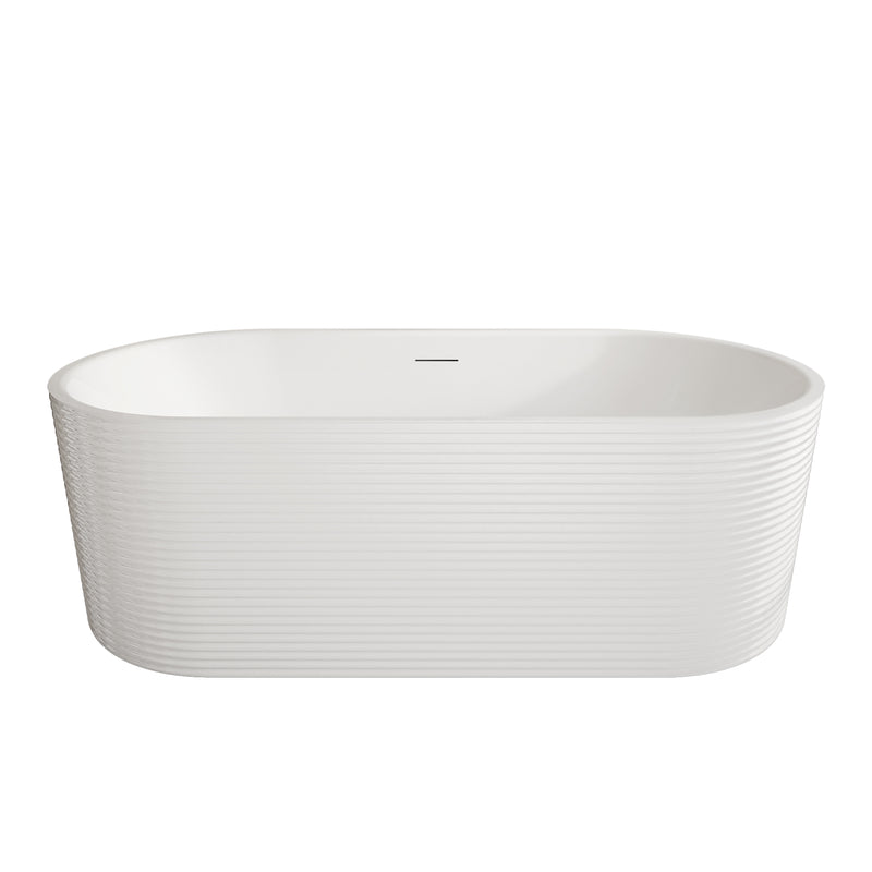 Neptune Galerie Kavala 6732 AFR Acrylic Freestanding Center Drain Bathtub in White – 220319-000-001-000