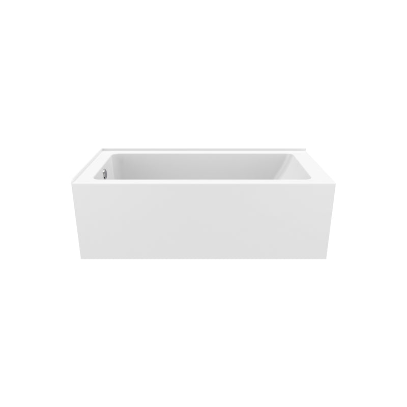 Neptune Entrepreneur Pia 3260 IFS AFR Acrylic Left Corner Left-Hand Drain Bathtub in White – 220500-000-001-100