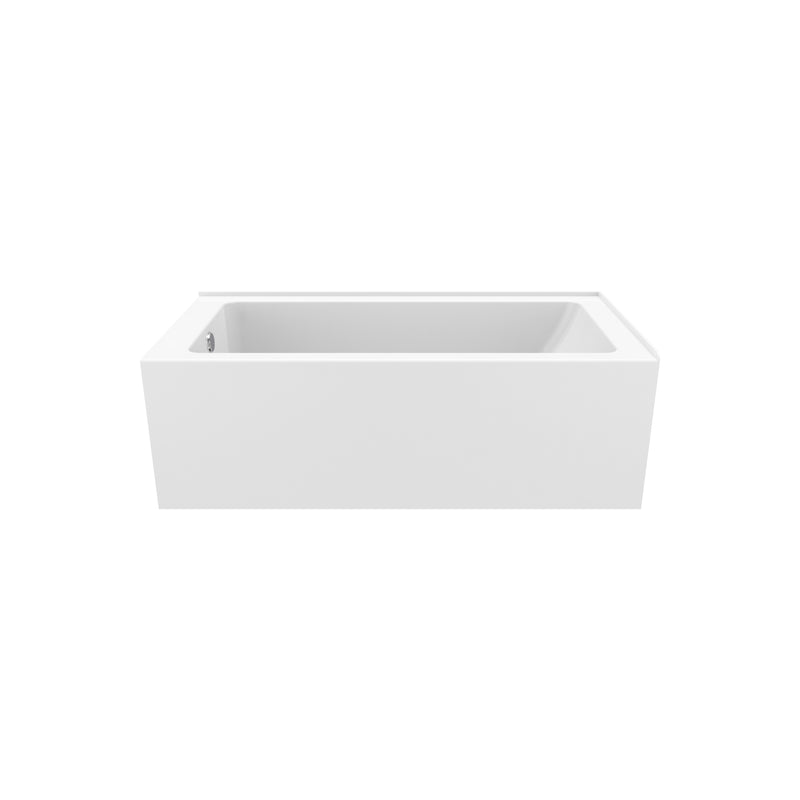 Neptune Entrepreneur Pia 3260 IFS AFR Acrylic Right Corner Left-Hand Drain Bathtub in White – 220500-000-001-400