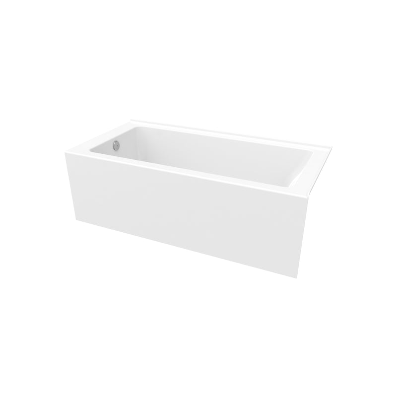 Neptune Entrepreneur Pia 3060 IFS AFR Acrylic Right Corner Left-Hand Drain Bathtub in White – 220491-000-001-400
