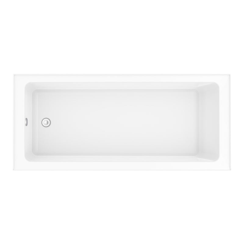 Neptune Entrepreneur Pia 3672 IF AFR Acrylic Alcove Left-Hand Drain Bathtub in White – 220393-000-001-001