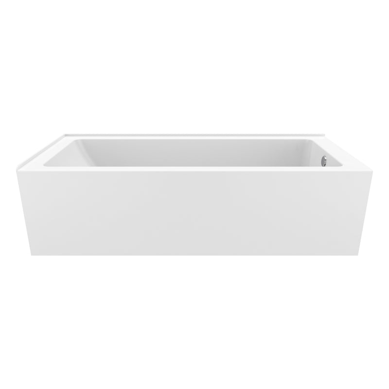 Neptune Entrepreneur Pia 3272 IFS AFR Acrylic Right Corner Left-Hand Drain Bathtub in White – 220503-000-001-400