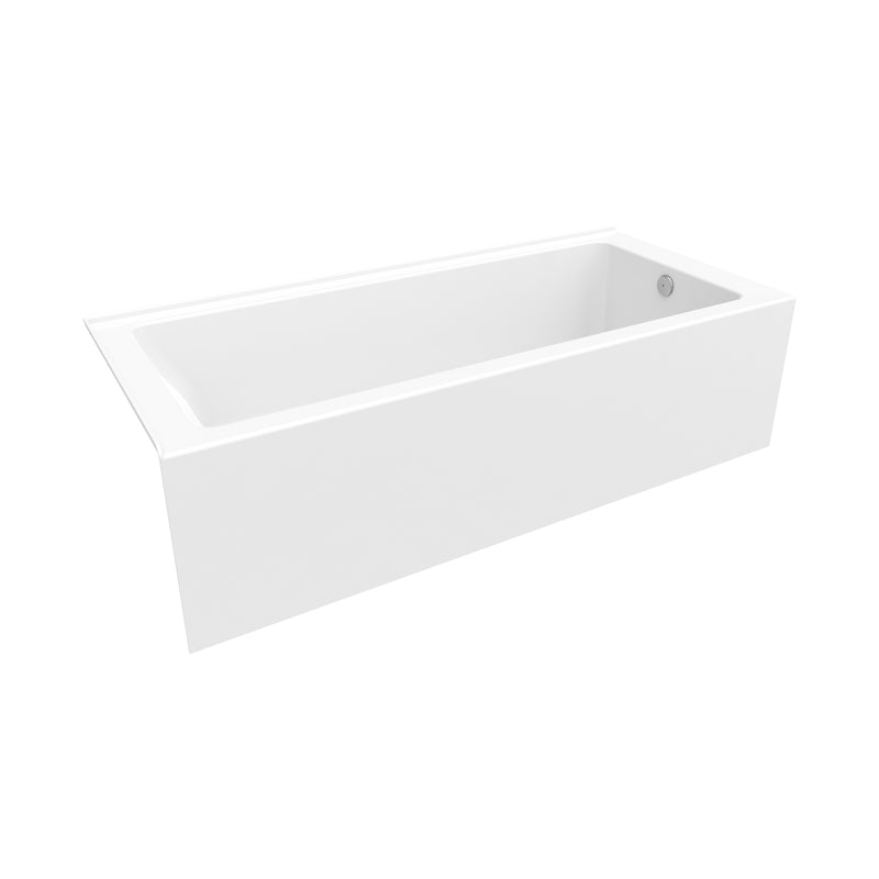 Neptune Entrepreneur Pia 3272 IFS AFR Acrylic Right Corner Left-Hand Drain Bathtub in White – 220503-000-001-400