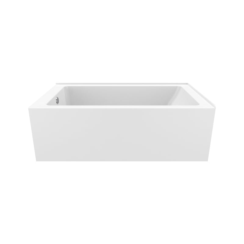 Neptune Entrepreneur Pia 3660 IFS AFR Acrylic Left Corner Right-Hand Drain Bathtub in White – 220506-000-001-200