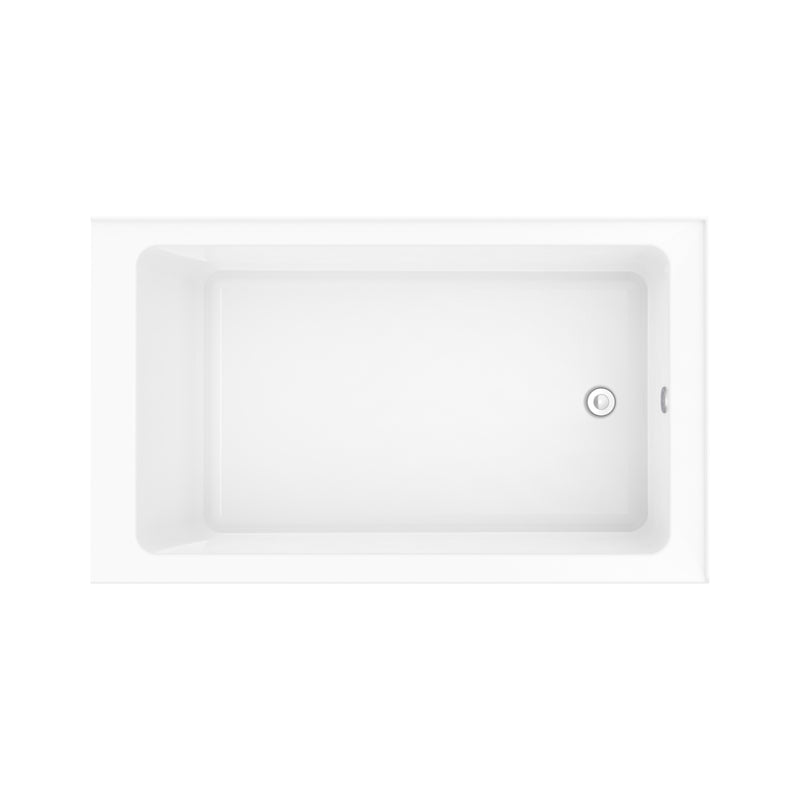 Neptune Entrepreneur Pia 3660 IFS AFR Acrylic Right Corner Right-Hand Drain Bathtub in White – 220506-000-001-300