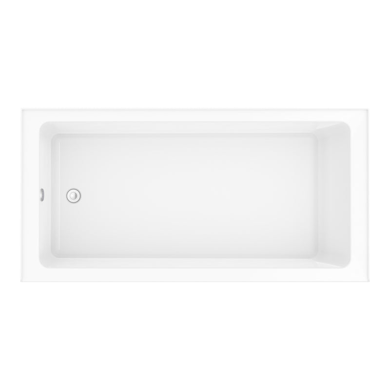 Neptune Entrepreneur Pia 3672 IFS Acrylic Alcove Left-Hand Drain Bathtub in White – 220507-000-001-201