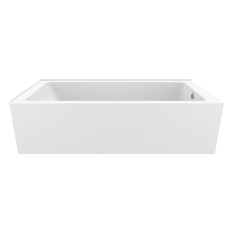 Neptune Entrepreneur Pia 3672 IFS AFR Acrylic Right Corner Left-Hand Drain Bathtub in White – 220509-000-001-400