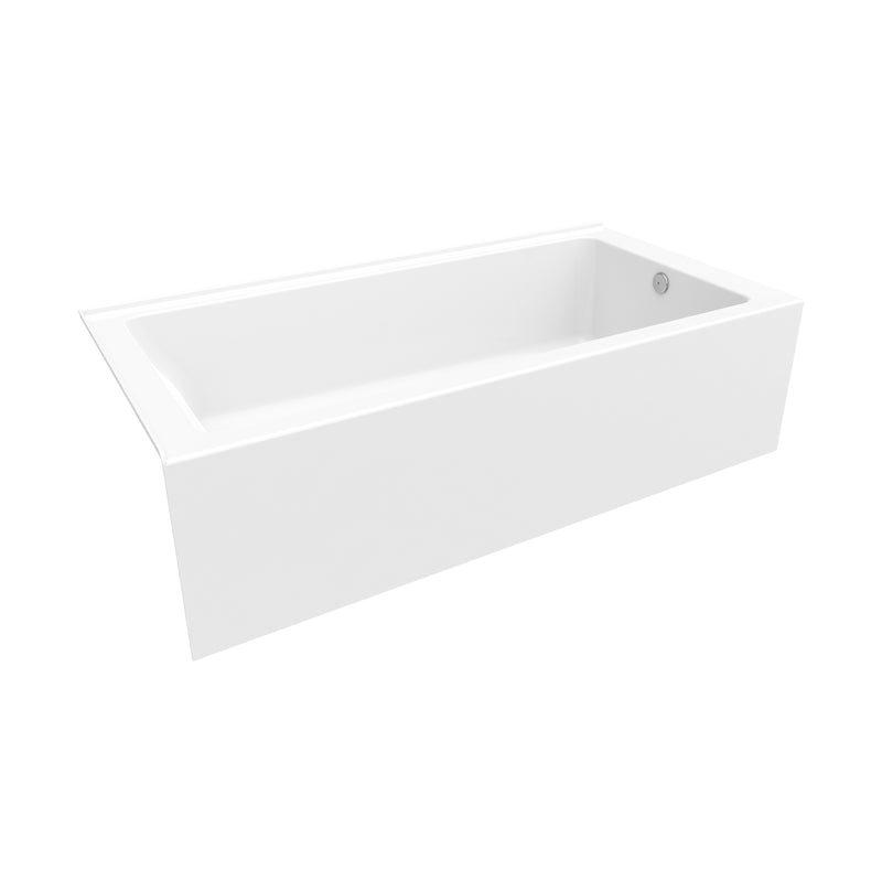 Neptune Entrepreneur Pia 3672 IFS AFR Acrylic Right Corner Left-Hand Drain Bathtub in White – 220509-000-001-400