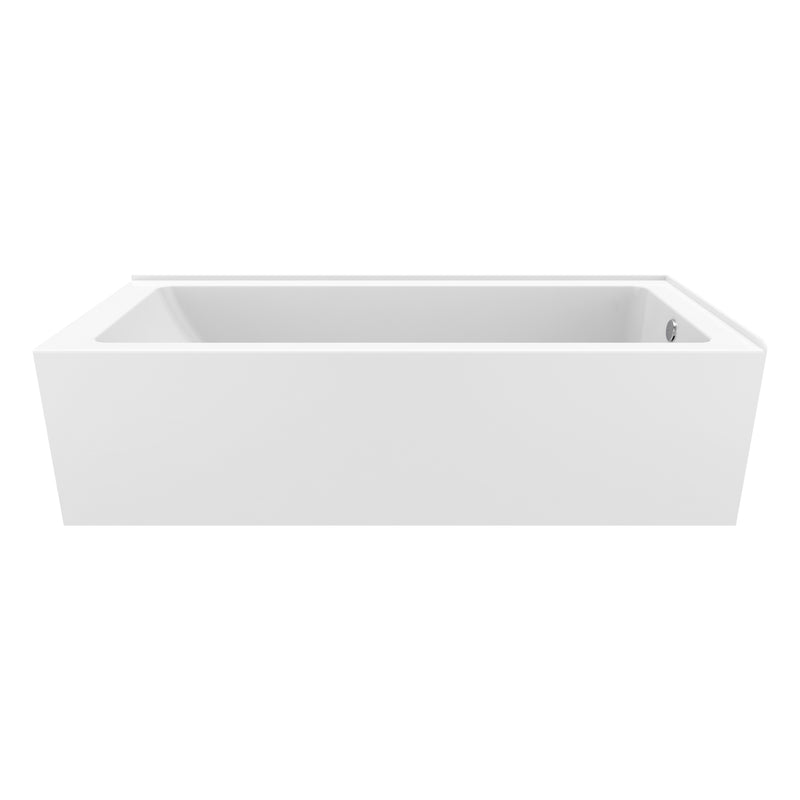 Neptune Entrepreneur Pia 3272 IFS AFR Acrylic Right Corner Right-Hand Drain Bathtub in White – 220503-000-001-300