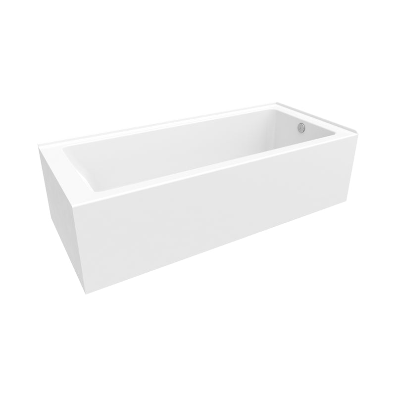 Neptune Entrepreneur Pia 3672 IFS AFR Acrylic Right Corner Right-Hand Drain Bathtub in White – 220509-000-001-300