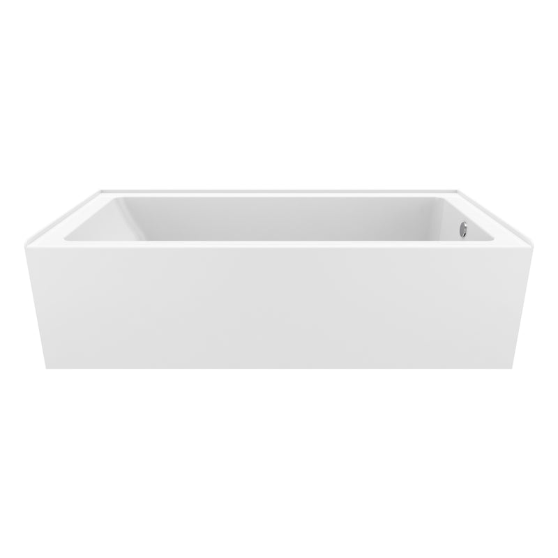 Neptune Entrepreneur Pia 3672 IFS Acrylic Alcove Right-Hand Drain Bathtub in White – 220507-000-001-202