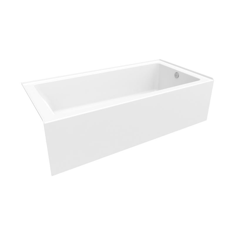 Neptune Entrepreneur Pia 3272 IFS Acrylic Alcove Right-Hand Drain Bathtub in White – 220501-000-001-202